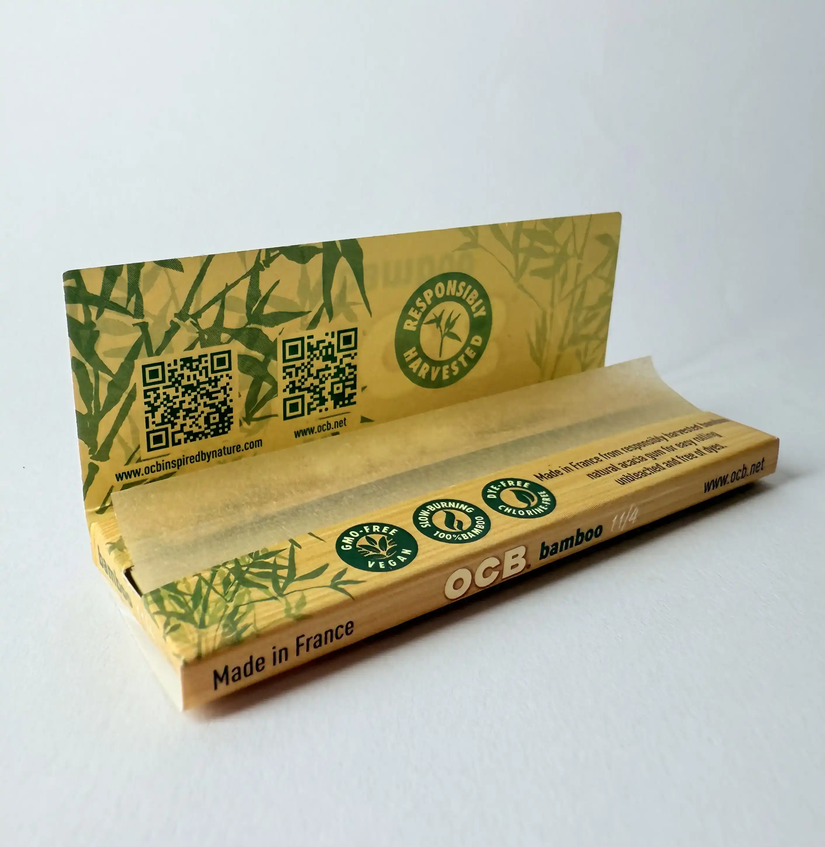 100% bambú: Fibra cosechada de forma sostenible